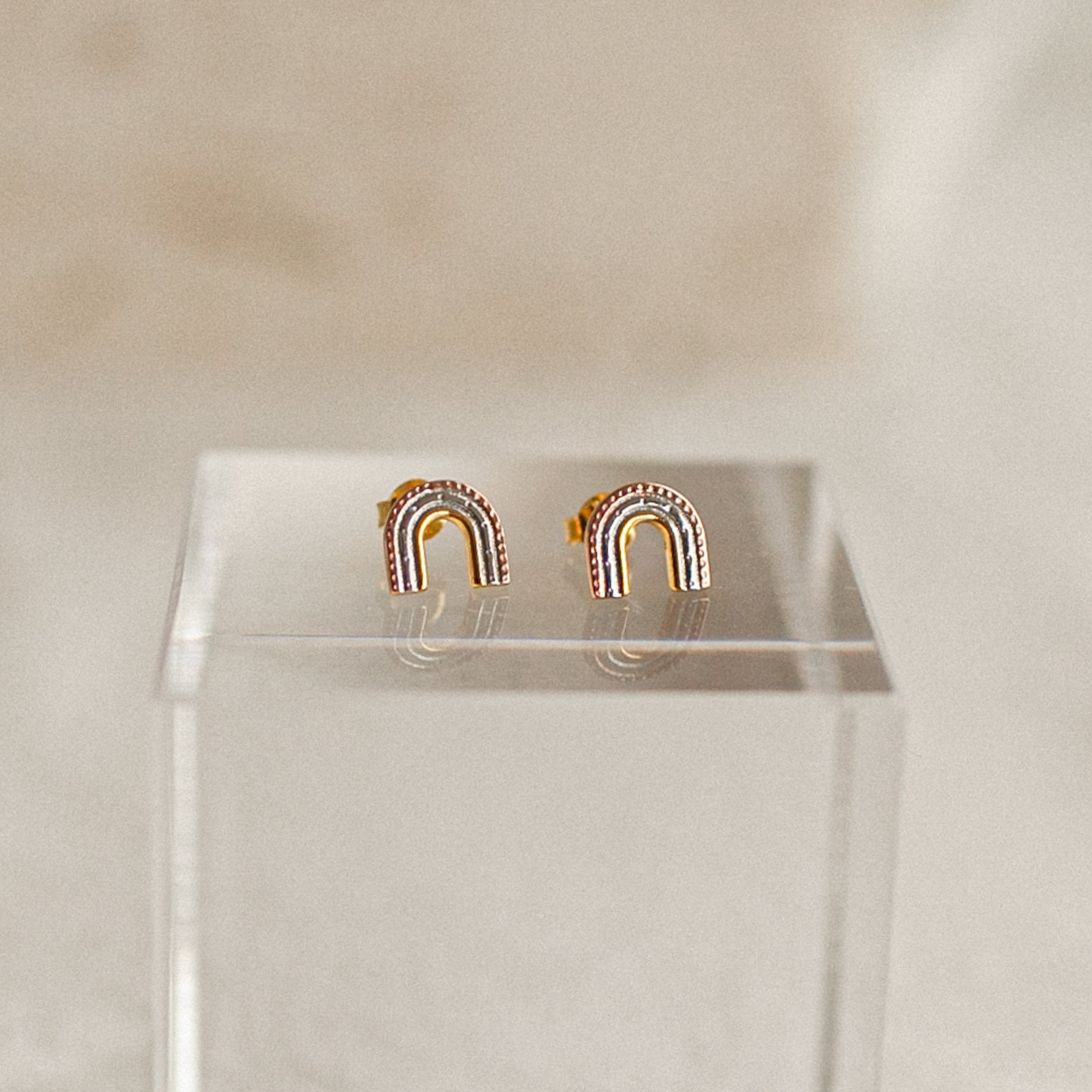 Hope Rainbow Studs